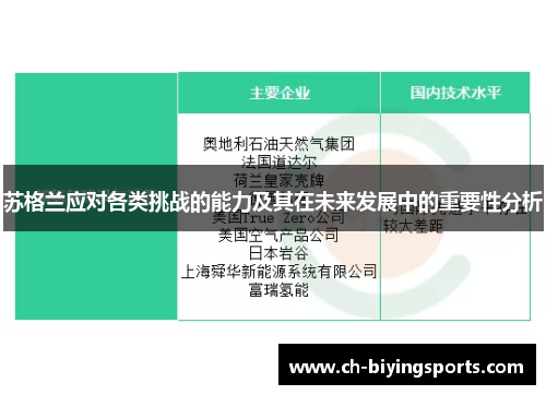 苏格兰应对各类挑战的能力及其在未来发展中的重要性分析